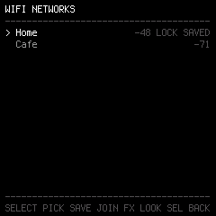 COSMOS PROBE's list of networks
